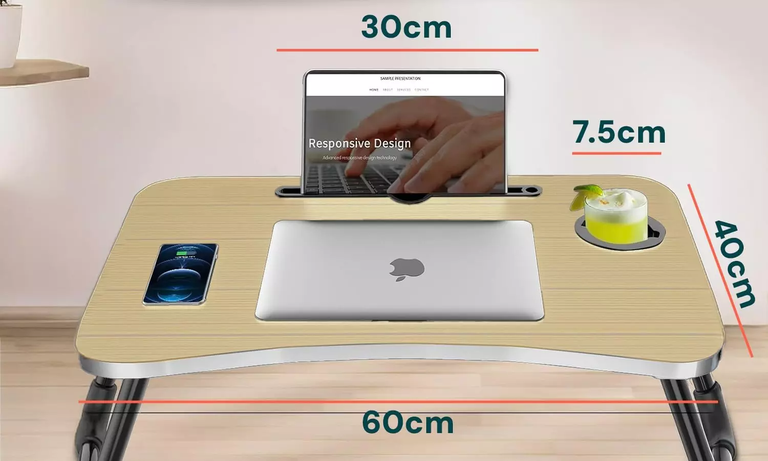 Selezione di tavolini portatili salvaspazio