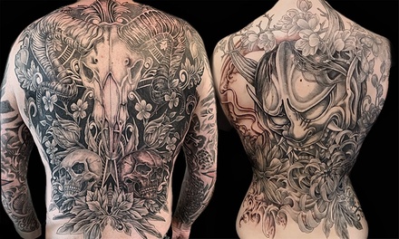 Wertgutschein über 100 € anrechenbar auf 1 Tattoo (Mindestalter: 18 Jahre) - Shiruku Tattoo