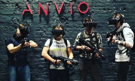 2 People: 30-Minute Free Roam VR Experience, valid Monday - Thursday - Anvio VR Detroit