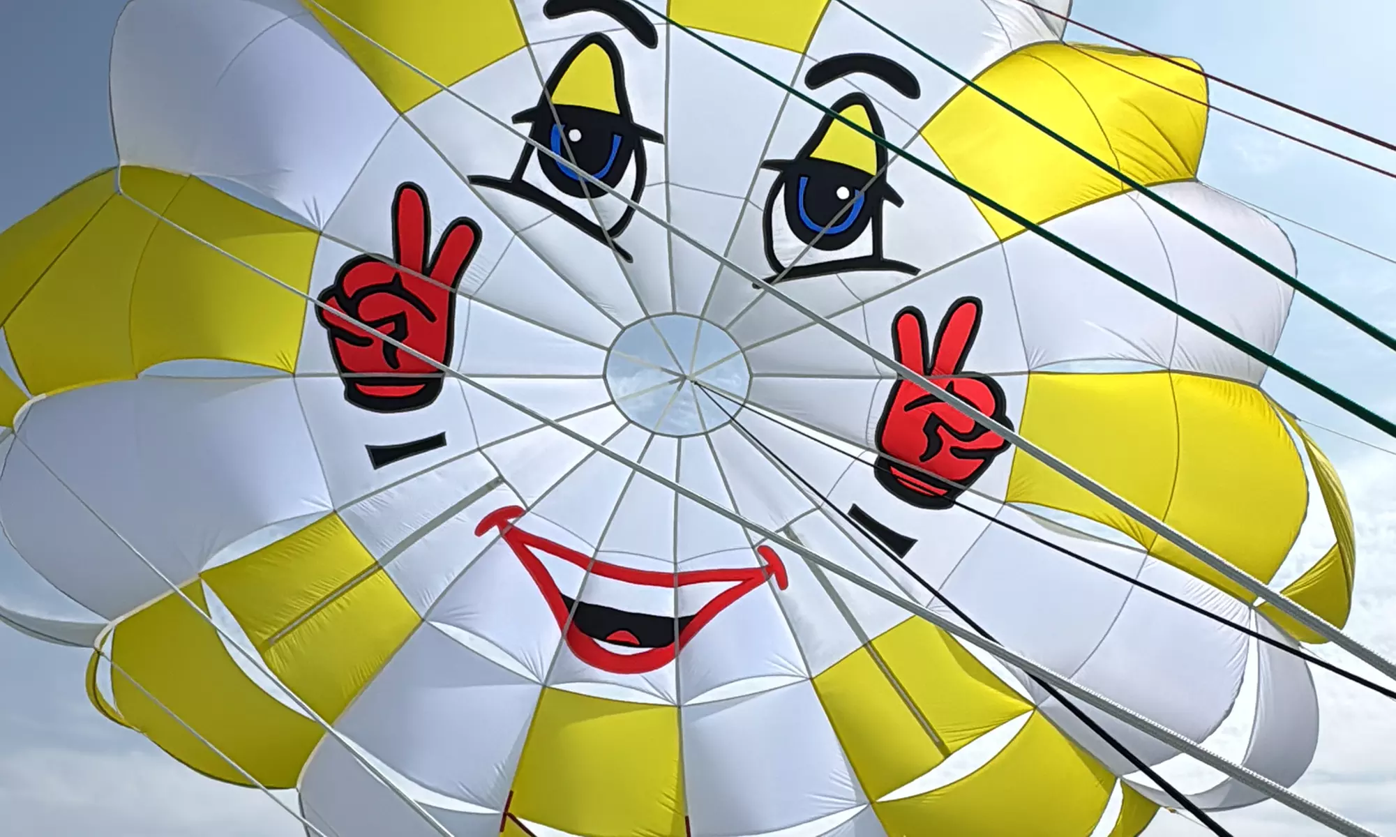 Soar Above Dubai's Coastline with 30-Minute Parasailing for One or Two