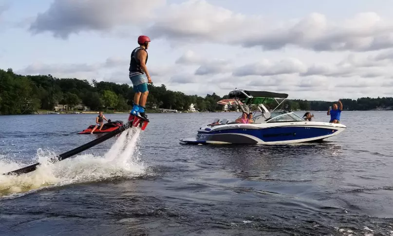 Dive into Fun: 30 Minute Flyboarding Experience for One or Two