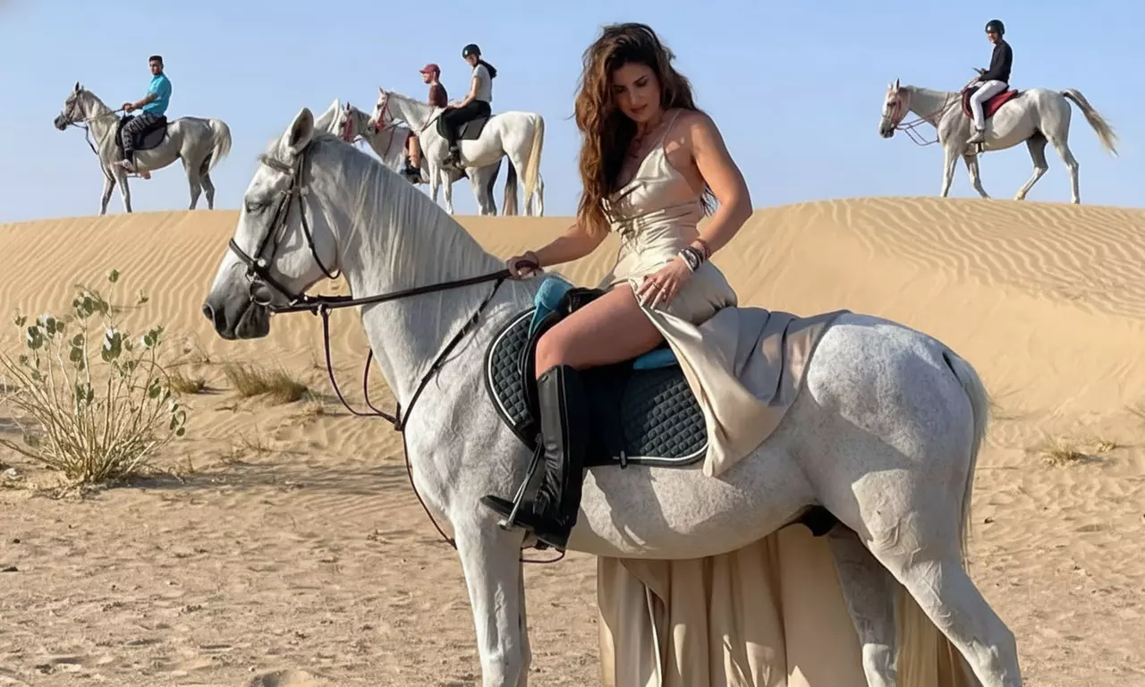 Dubai & Sharjah Desert Safari with Horse, Camel Ride or Quad Bike