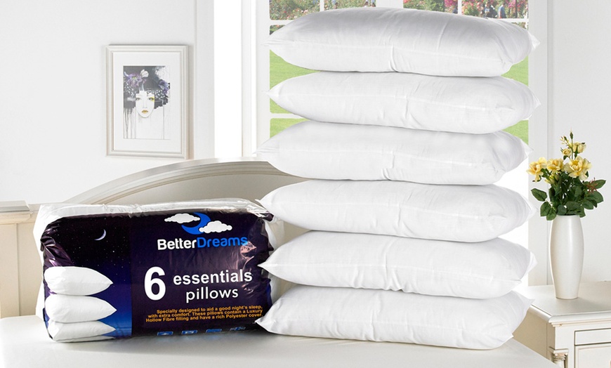 Image 2: Four or Six Essential Pillows