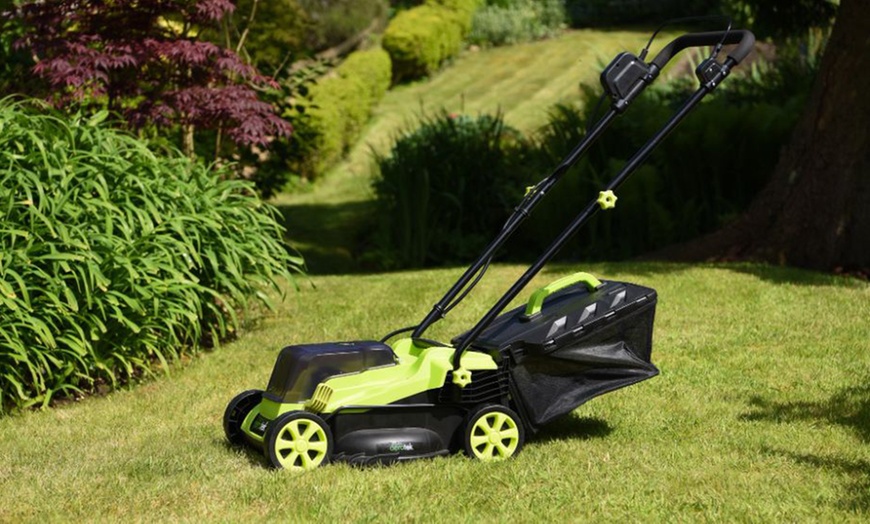 Image 15: AeroTek Lawn Mowers - 3 Models - Including Cordless