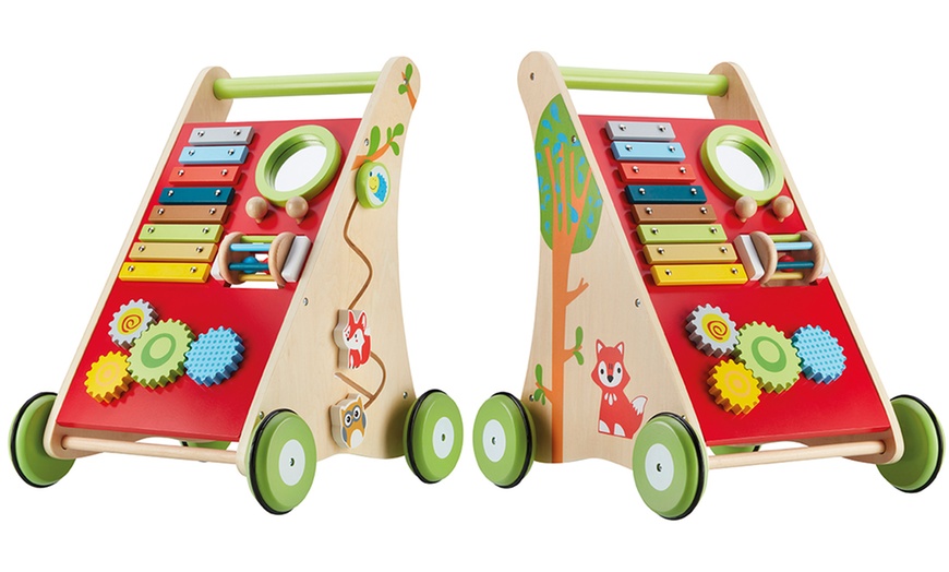 Image 2: Wooden Activity Walker