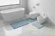 Set di 3 tappeti bagno memory antiscivolo, disponibili in vari colori - Image 4