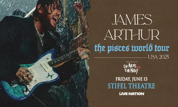 James Arthur on June 13 at 7:30 p.m. - Primary Image