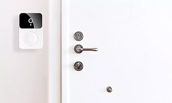 Drahtlose Türklingel mit integrierter Überwachungskamera
