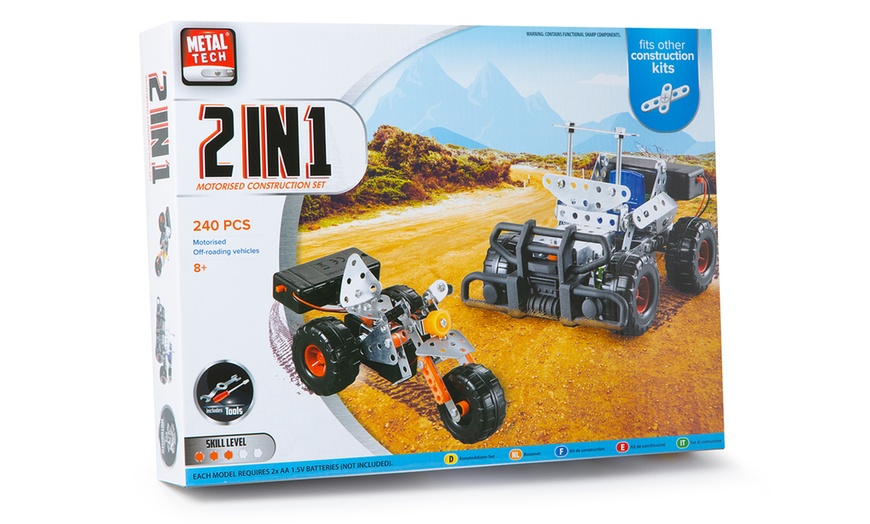 Image 4: One or Two RMS Two-in-One Motorised Construction Sets