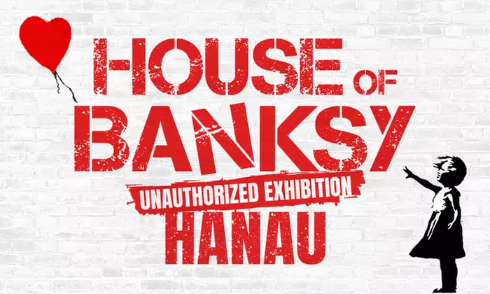 Pop-up-Ausstellung HOUSE OF BANKSY in Hanau vom 20.02. bis 31.05.26