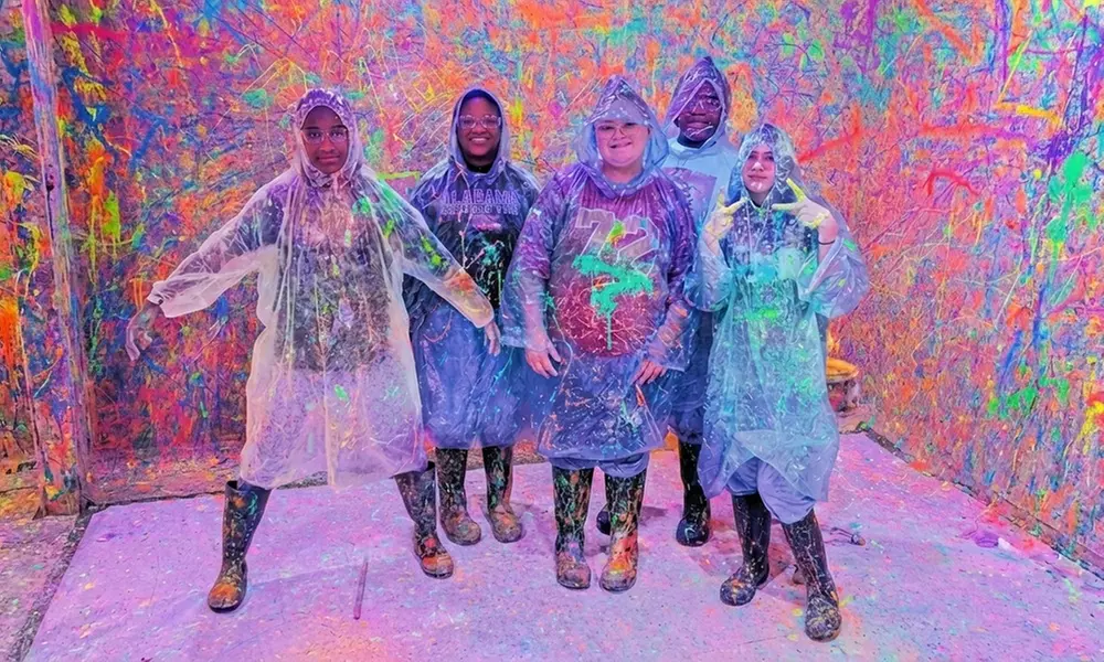 Spin and Splatter Art Sessions – Raleigh