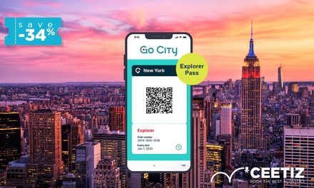 GoCity London Explorer Pass: 3 Activities / 1 Adult / Super High