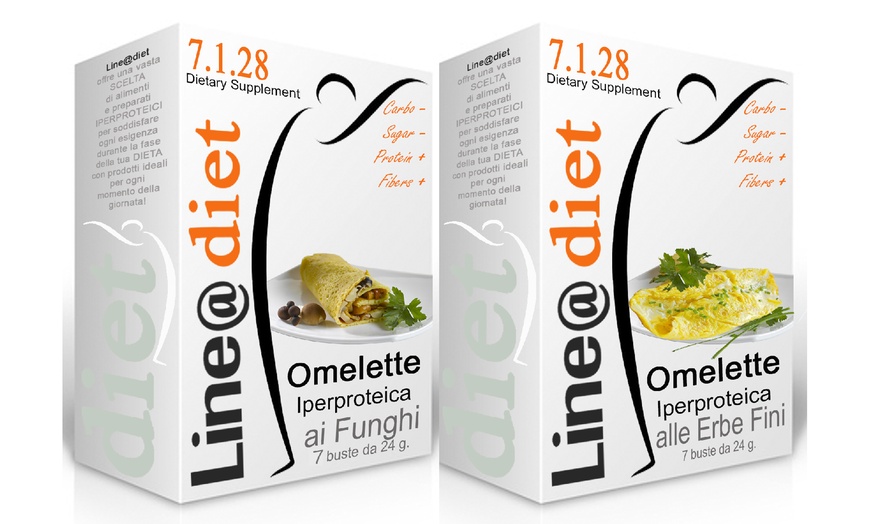 Image 27: Line@diet Keto Cremesuppen und Omeletts (bis zu 99,07€/1kg)