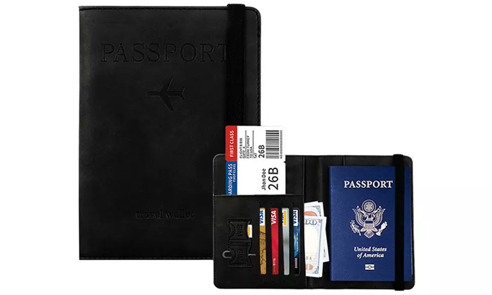 RFID-blokkerende paspoorthoesje