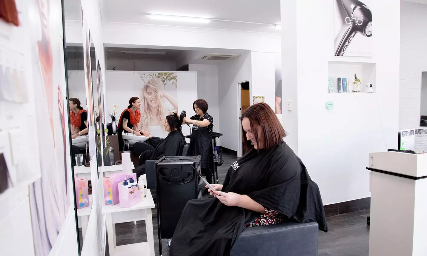 Elevate with Hair Styling Package with Optional Half-Head of Foils