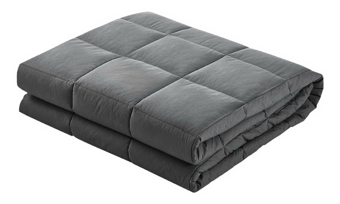 100% Cotton Weighted Gravity Blanket | Groupon