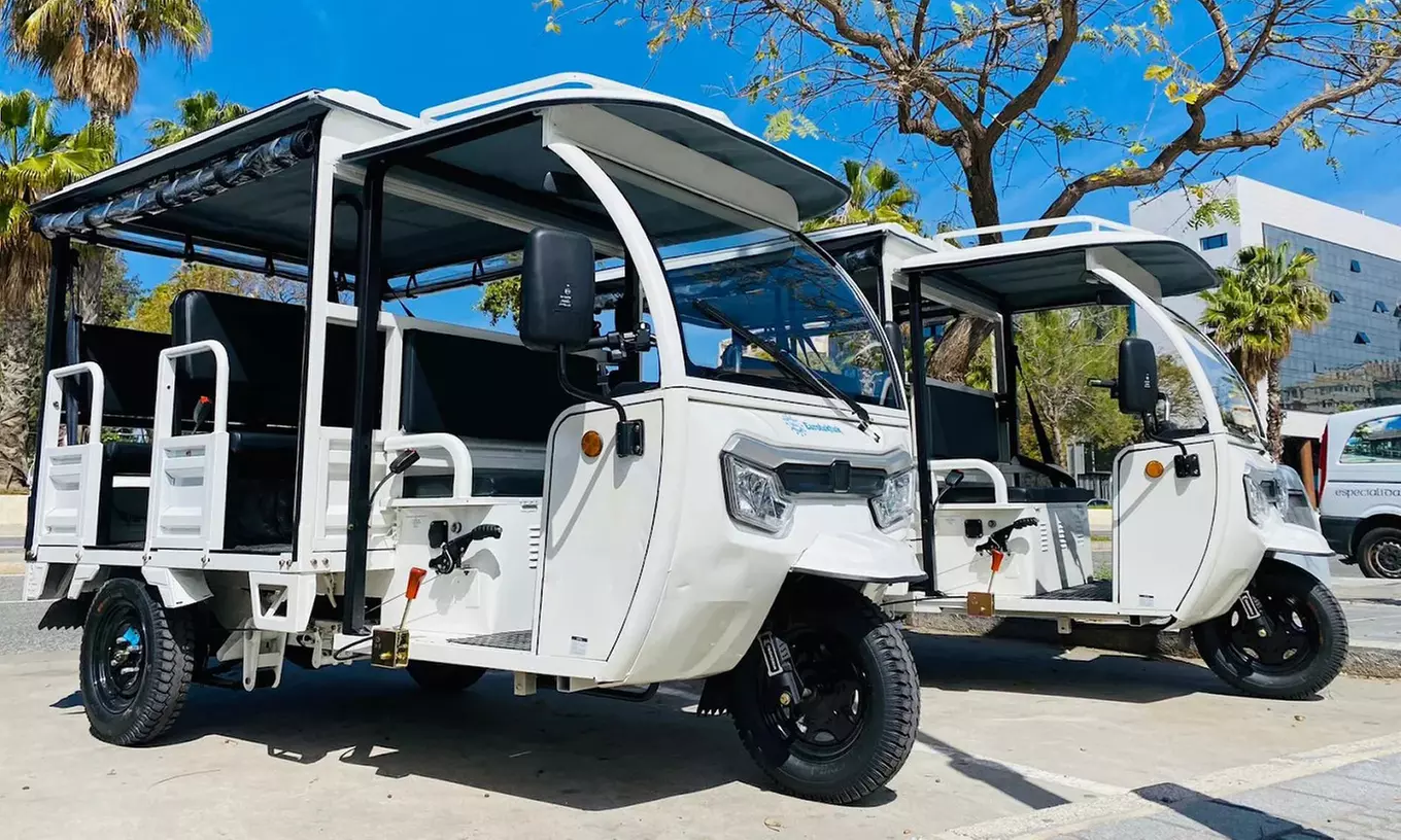 Tour tuk tuk eléctrico Madrid 1 hora o 2 horas en grupo o privado