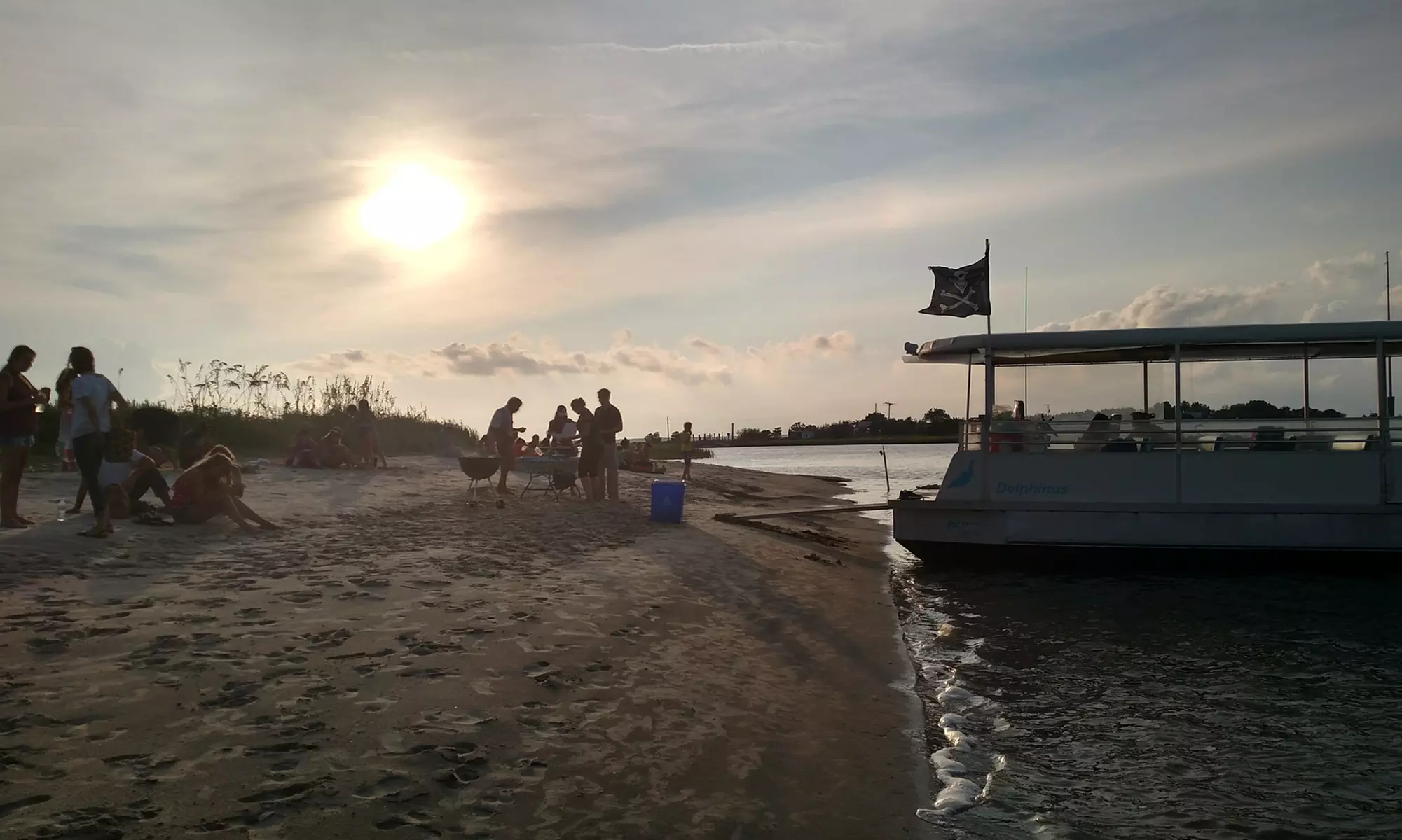 Enjoy a Beachside Cookout Private Charter for Up to 49 People!
