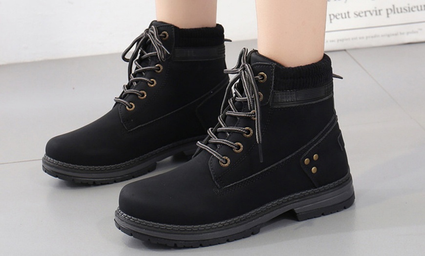 Image 3: Women's Winter Warm Ankle Snow Boots