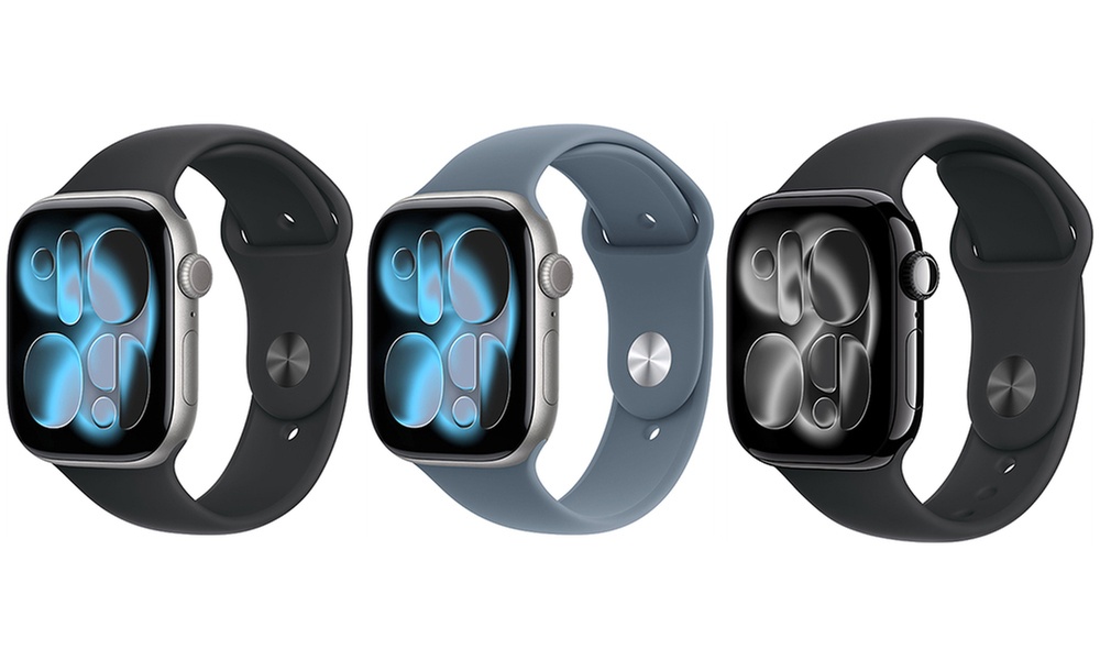 Apple Watch Series 11, 42 oder 46 mm Gehäuse, Neu, in Space Grau oder Diamantschwarz