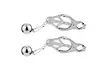 Breast Clamps Clit Clips Weights Ball Nipple Play Toy - Second Medium