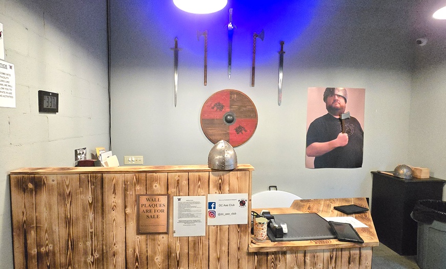 Image 3: Axe Throwing Fun: 1-Hour for 2 or 2-Hours for 4 in a Private Lane