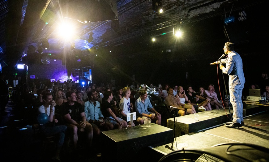 Image 1: South London’s Top Comedy Club – Play, Sip & Dine for Up to Four!