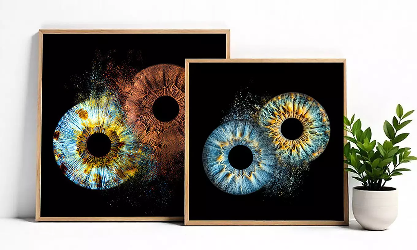 Transform Your Eyes into Personalized Iris Art at Home