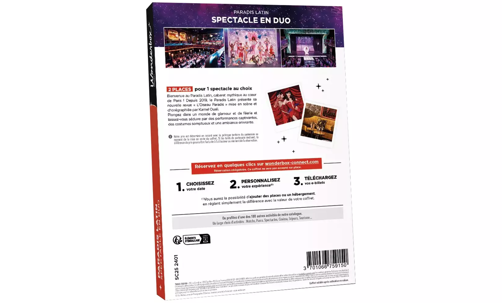 Plongez dans le glamour et la féerie au Paradis Latin