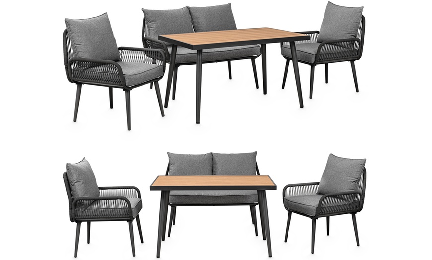 Image 5: Loungeset "Sienna" voor 4 of 6 personen