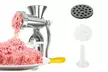 iMounTEK Heavy-Duty Manual Meat Grinder with Sausage Maker - Second Medium