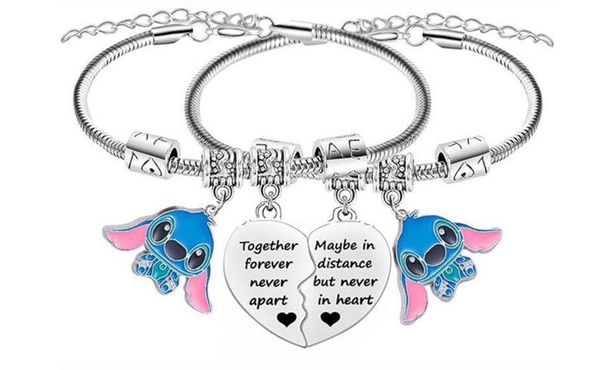 Image 9: Stitch-Inspired Friendship Necklaces and Bracelets