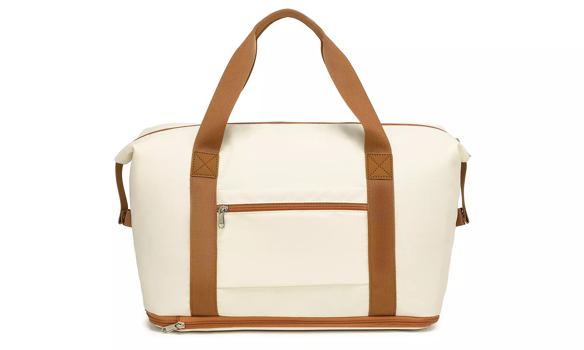 KONO Cream Brown 1 to 3-Piece PC Hard Shell Luggage and Travel Bag Set