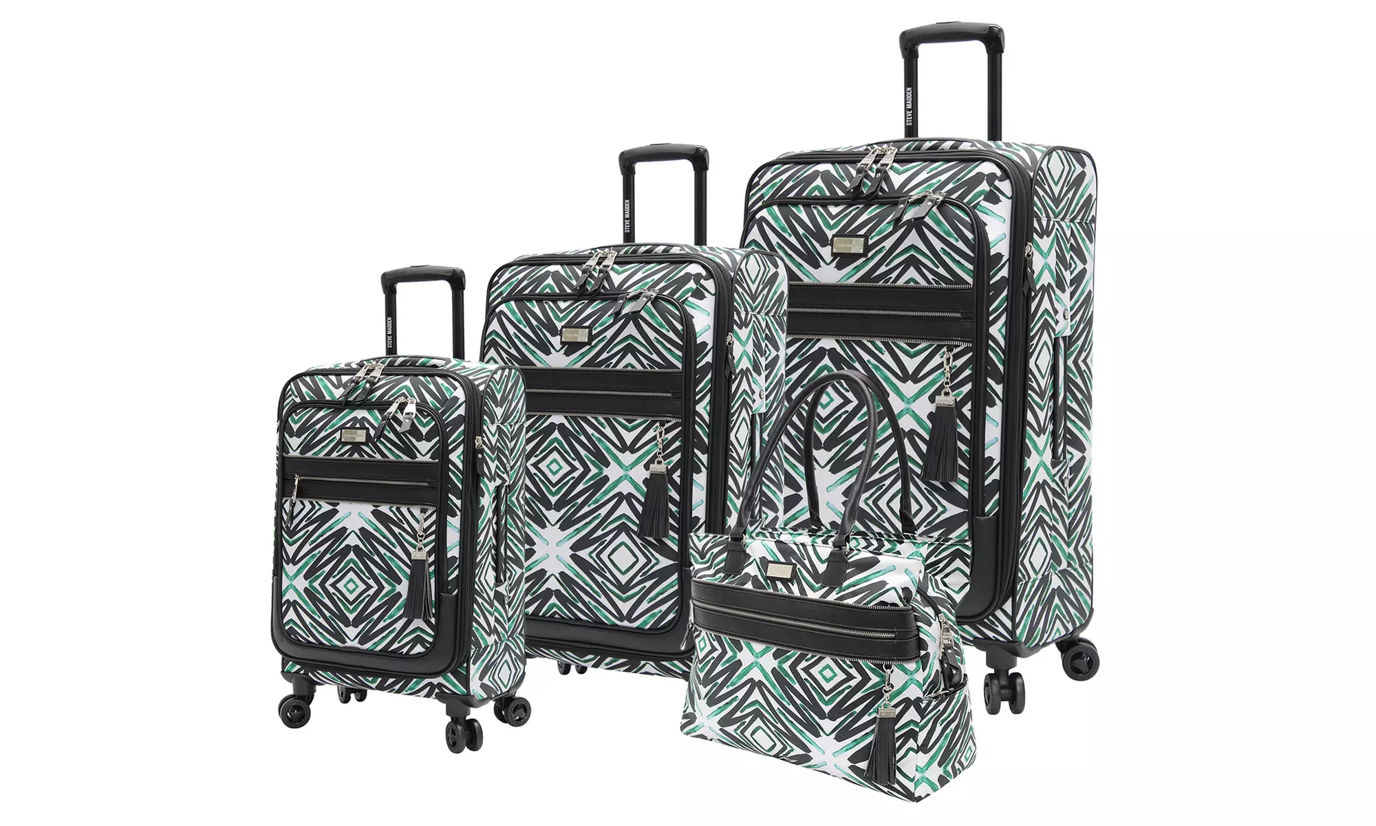 Steve Madden Spinner Luggage Set (4-Piece) or UnderseatBag Carry-On - Primary Image