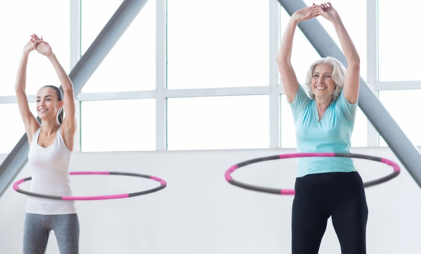 Image 1: Detachable Fitness Hula Hoop