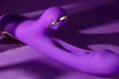 7 Speeds Flapping Rabbit Vibrator G Spot Clitoral Suction Climax Dildo Sex Toy - Second Medium