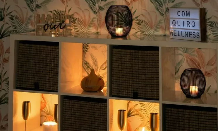 Masaje relajante en pareja o a 4 manos para 1 con infusión y bombones