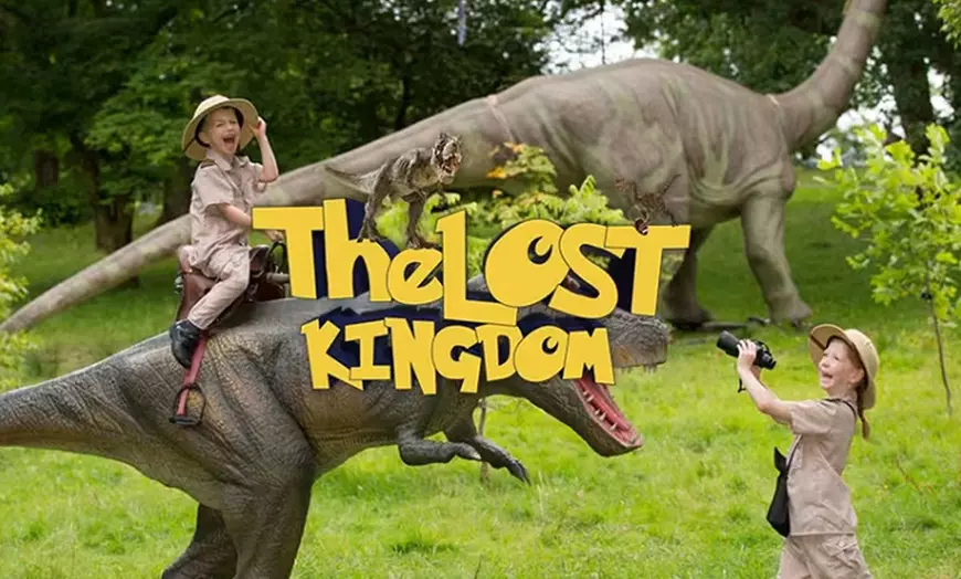 Image 1: One Child, Adult, or Family Entry Ticket to The Lost Kingdom