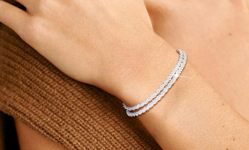 Image 4: One or Two Silver Plated Elegant Bracelets