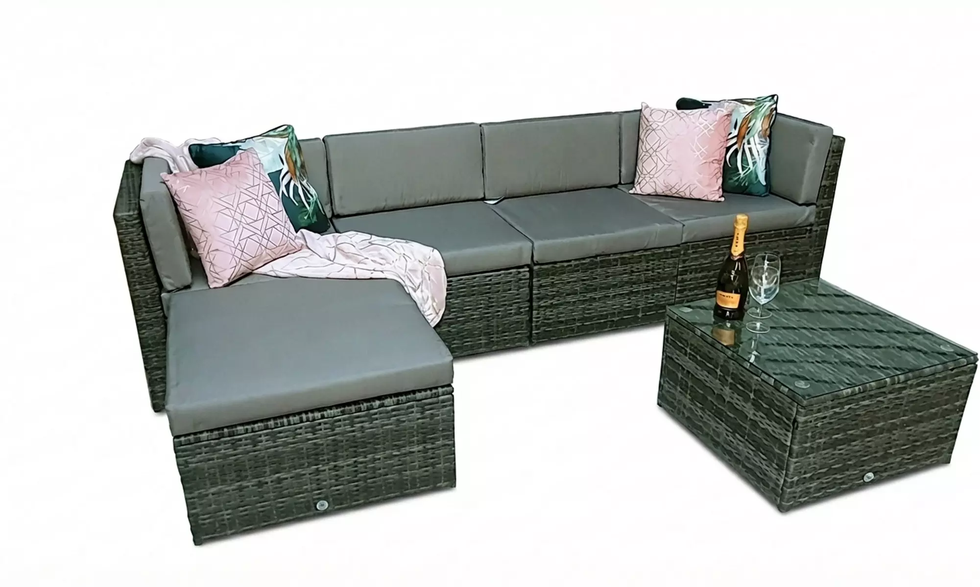 Seattle Modular Outdoor Corner Sofa Set