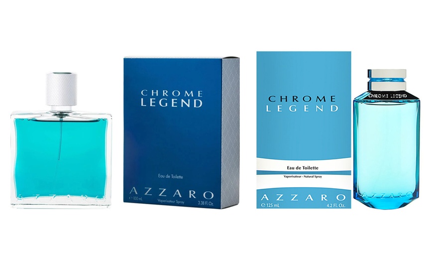 Image 2: Azzaro Chrome Legend Eau de Toilette Spray for Men (Multiple Sizes)