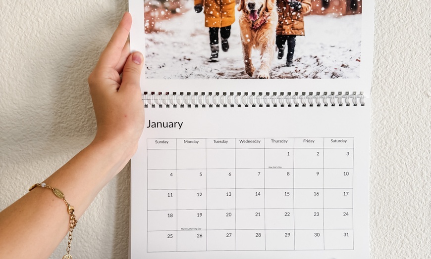 Image 8: Create a Custom Desktop or Wall Calendar | Photo Memories All Year