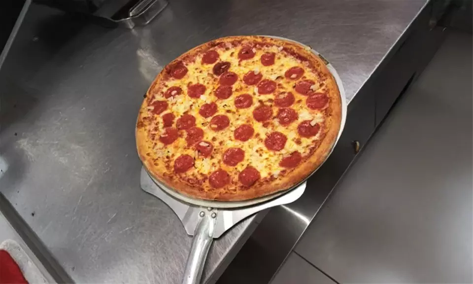 Savor with One 12 Inch Medium Cheese Pizza with Optional One or Two Toppings at Pizza Days (Up to 50%Off) - Primary Image