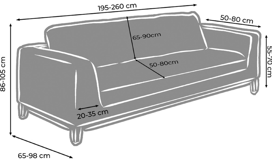 Image 26: Coppia di copricuscini o copridivano bielastico antimacchia
