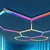 Image 3: LED Lights: Brighten Your Home with 5 or 15 Sets of RGB Hexagon/Honeycomb Lights (Up to 58% Off)