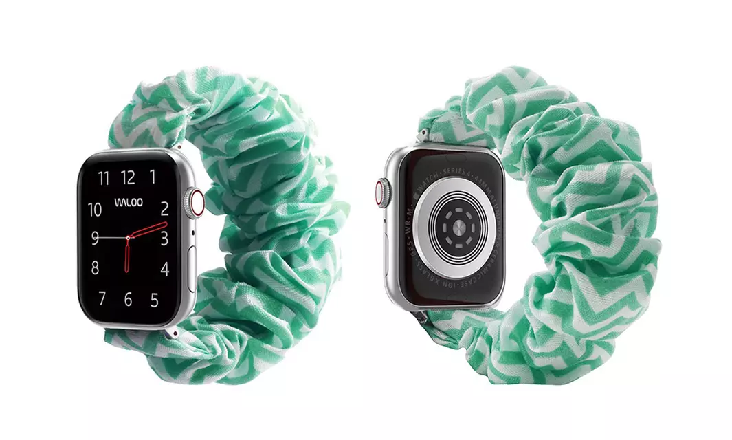 Waloo Elastic Scrunchie Band for All Apple Watch Series
