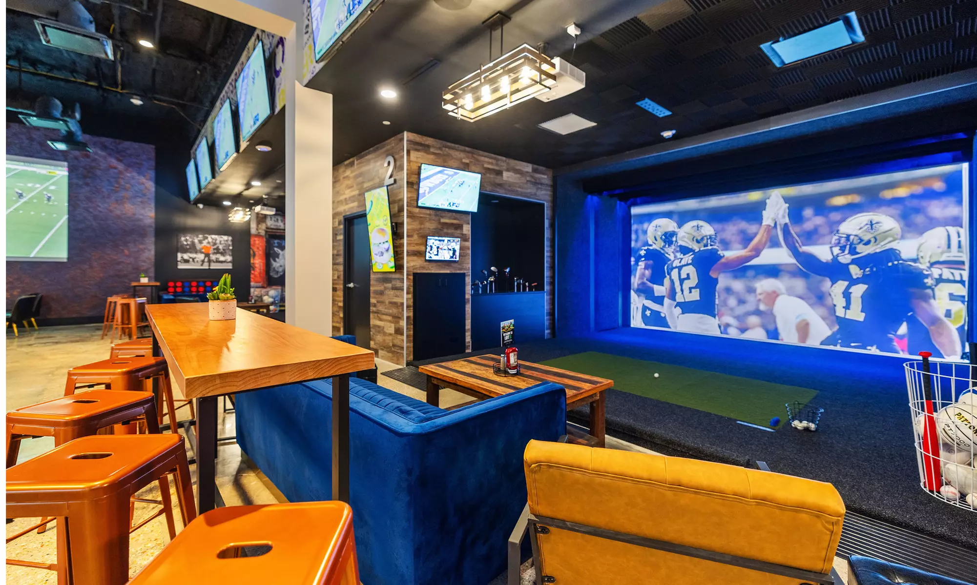 Interactive Golf & Multi-Sport Simulator Rental – Baton Rouge