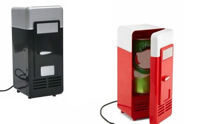 Mini Desktop Usb Fridge Groupon Goods