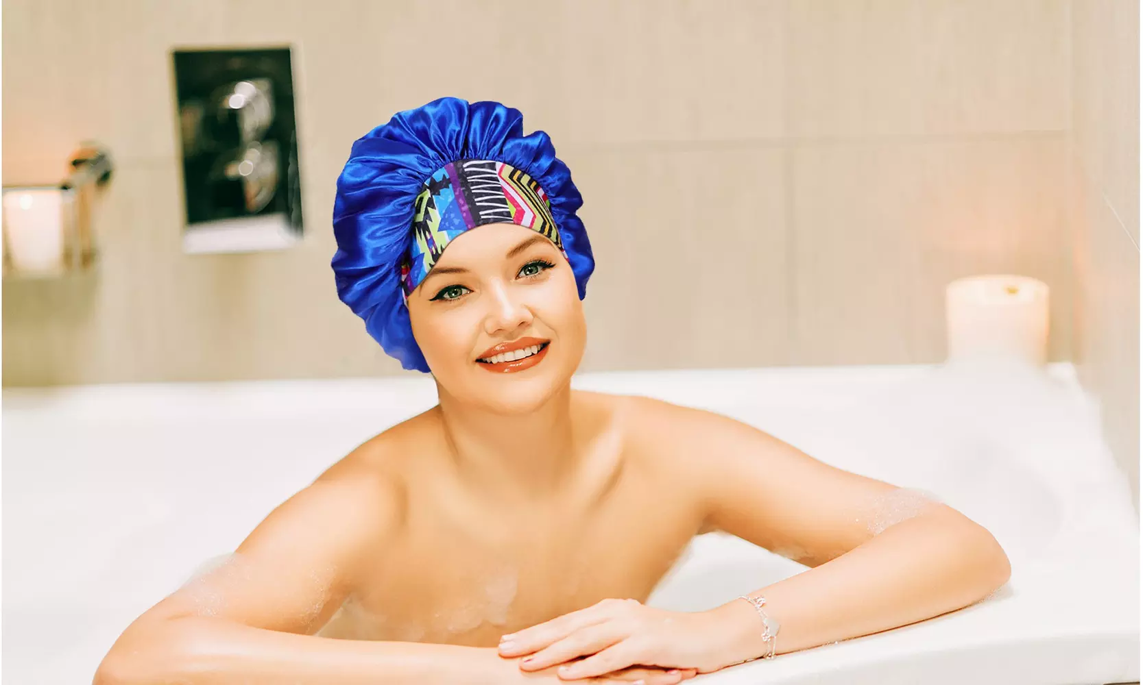 Women's Silky Satin Head Scarf Hair Wrap Cap Hat Headband Sleeping Bonnet