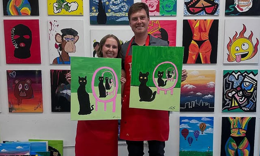 Image 7: Paint & Sip Experiences at LA's Celebrity Creative Hub